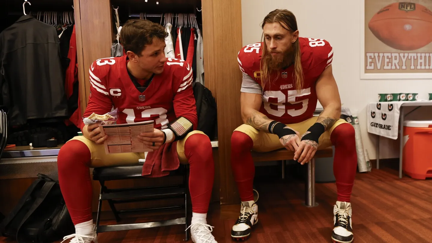 George Kittle: Brock Purdy jauh lebih vokal tahun ini
