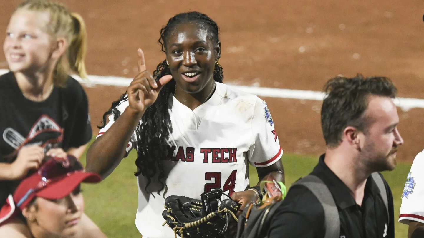 NiJaree Canady Texas Tech Hancur Usai Beban Melempar Berat di Seri Dunia Kampus Wanita