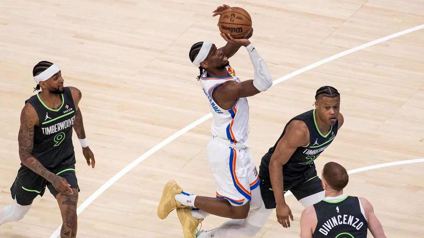 Meninjau 13 pelanggaran Shai Gilgeous-Alexander di Game 1 Wolves-Thunder