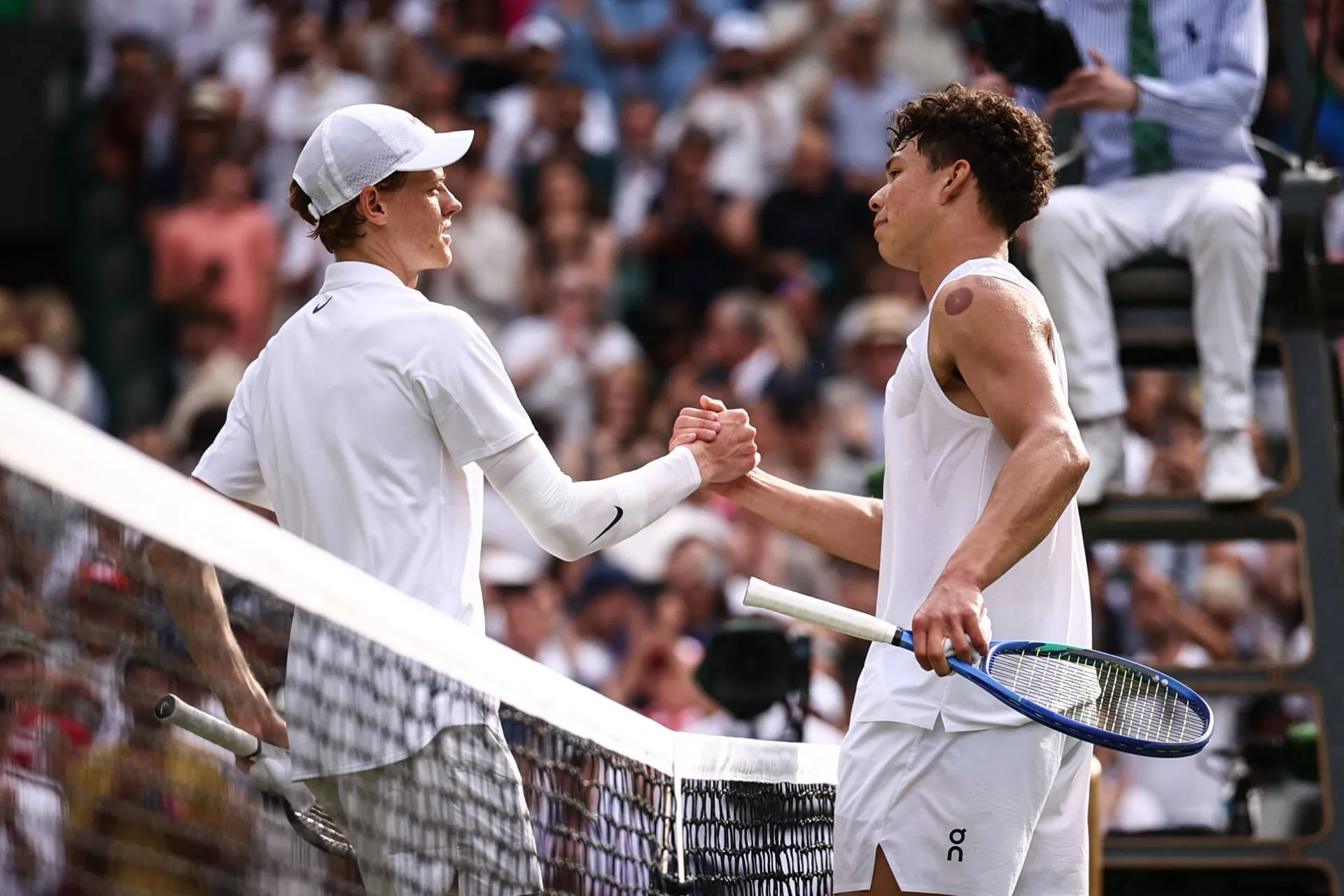 Ben Shelton Tercengang oleh Jannik Sinner di Perempat Final Wimbledon, 'Saya Belum Pernah Melihat yang Seperti Ini'