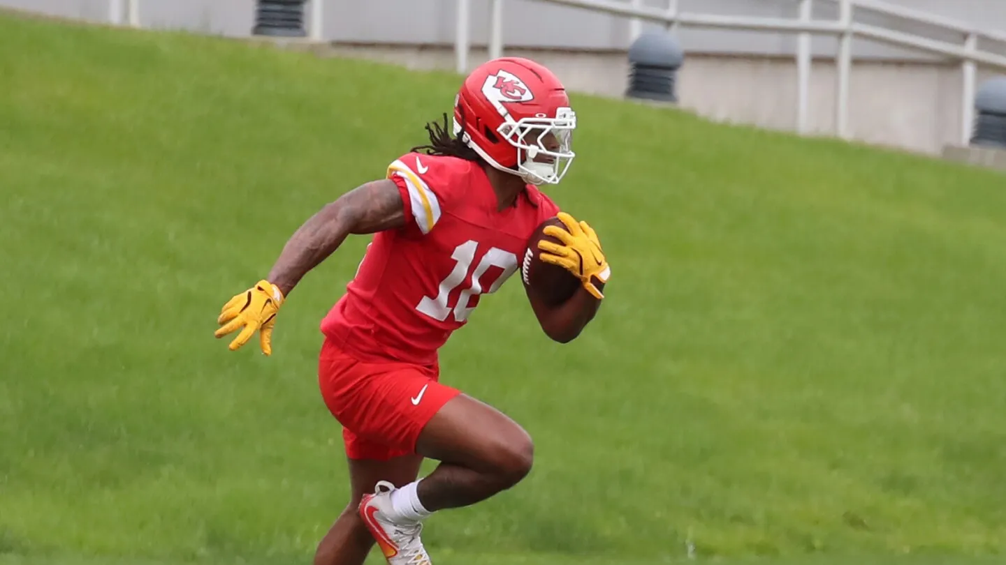 Andy Reid: Isiah Pacheco menambah "berat badan ideal" di luar musim, terlihat luar biasa