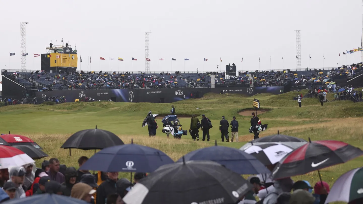 Spidercam membawa turnamen golf tertua ke dunia modern